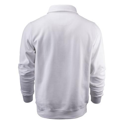 Sweatshirt Rounders half zip wit,l
