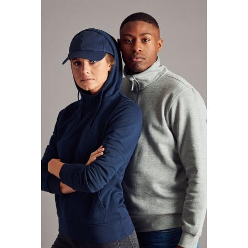Sweatshirt Rounders half zip wit,l
