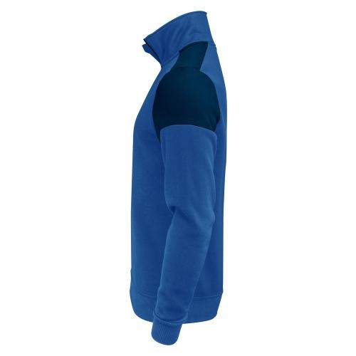 Sweater Prime halfzip marineblauw/kobalt,2xl