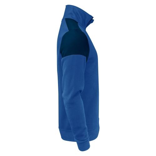 Sweater Prime halfzip marineblauw/kobalt,2xl