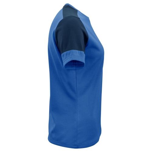 Prime T-shirt dames marineblauw/kobalt,2xl