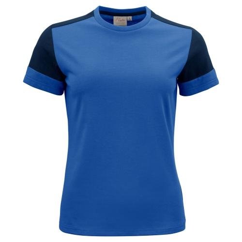 Prime T-shirt dames marineblauw/kobalt,l