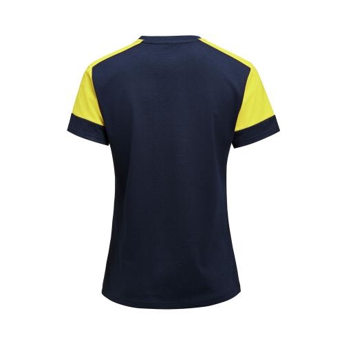 Prime T-shirt dames zwart/rood,l
