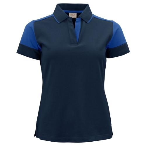 Prime
Polo Dames marineblauw/kobalt,2xl