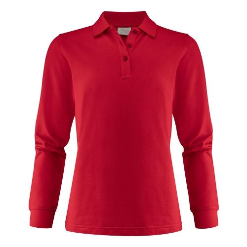 Surf Pro longsleeve dames rood,l