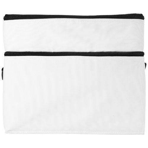 600D polyester koeltas wit