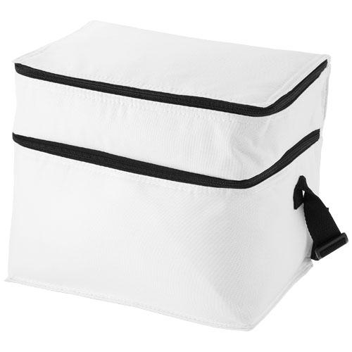 600D polyester koeltas wit