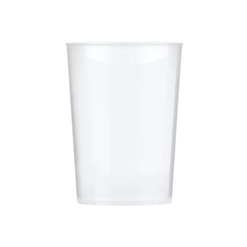 Ecologische festivalbeker 250 ml transparant