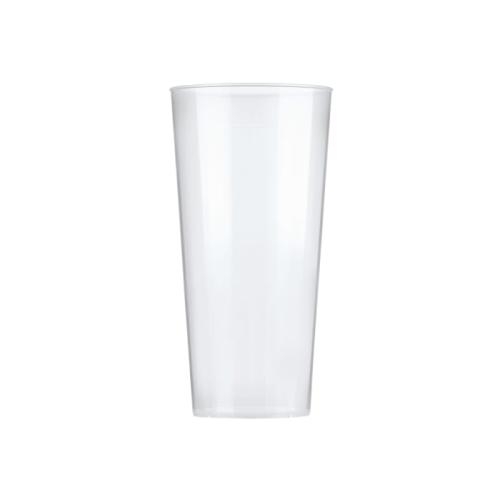 Ecologische festivalbeker 500 ml transparant