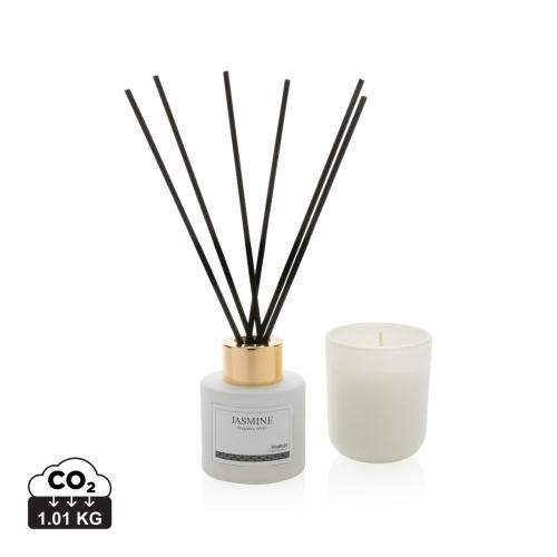 Ukiyo kaars en geursticks wit