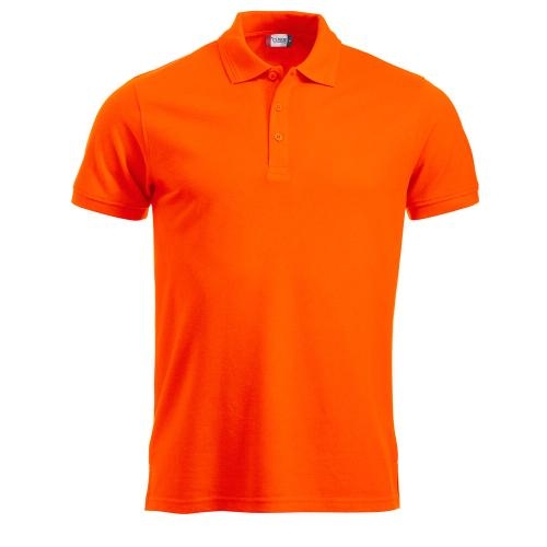 Manhattan heren polo signaaloranje,3xl