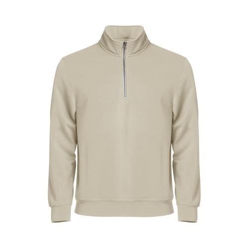 Basic halfzip light khaki,l