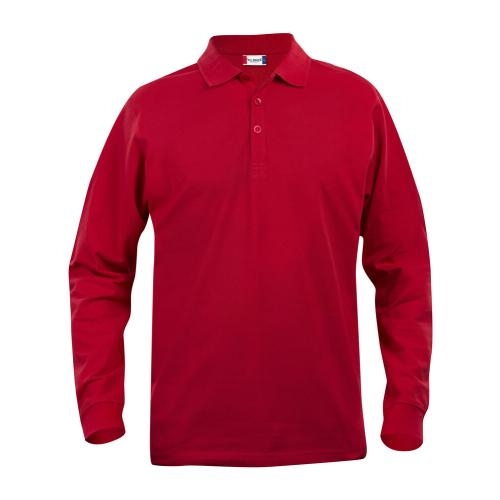 Classic Lincoln longsleeve rood,l