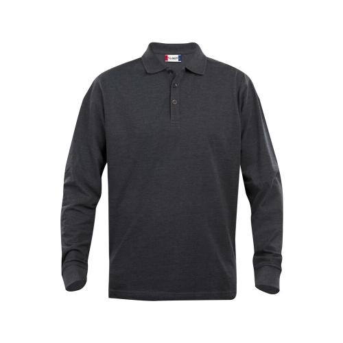 Classic Lincoln longsleeve antraciet melange,3xl