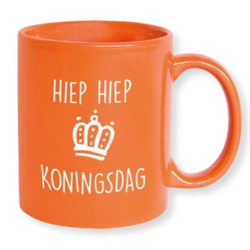 Gekleurde mok Lucas oranje