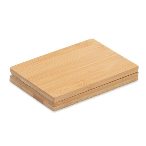 RVS Manicureset Sewa wood