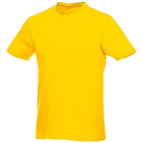 Heros unisex t-shirt met korte mouwen geel,m