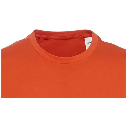 Heros unisex t-shirt met korte mouwen oranje,l