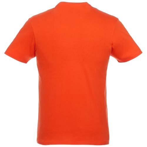 Heros unisex t-shirt met korte mouwen oranje,l
