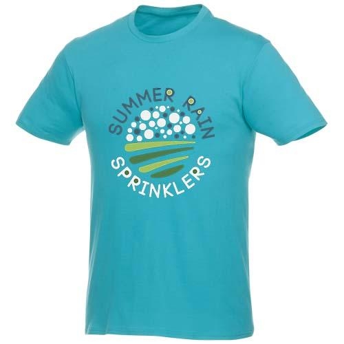 Heros unisex t-shirt met korte mouwen aqua,m