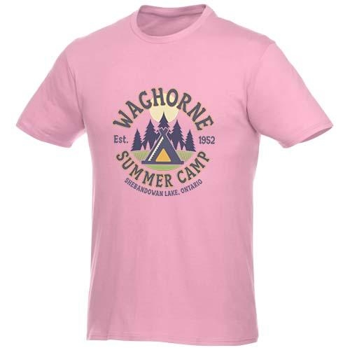 Heros unisex t-shirt met korte mouwen light pink,xl