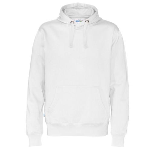 Cottover hoodie heren wit,l