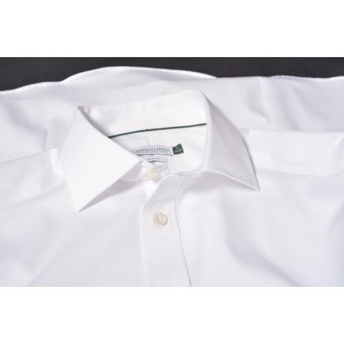 Overhemd Green Bow 01 Slim fit wit,l