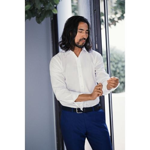Overhemd Green Bow 01 Slim fit wit,l