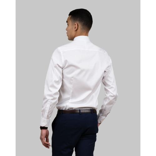 Overhemd Green Bow 01 Slim fit wit,xl