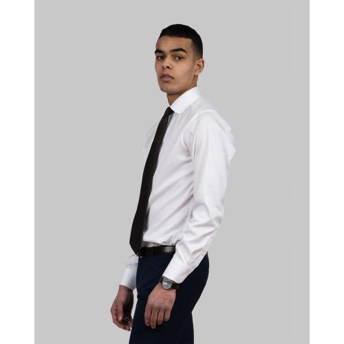Overhemd Green Bow 01 Slim fit wit,xl