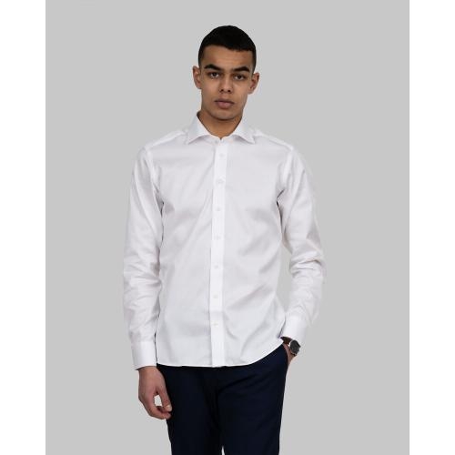 Overhemd Green Bow 01 Slim fit wit,xl