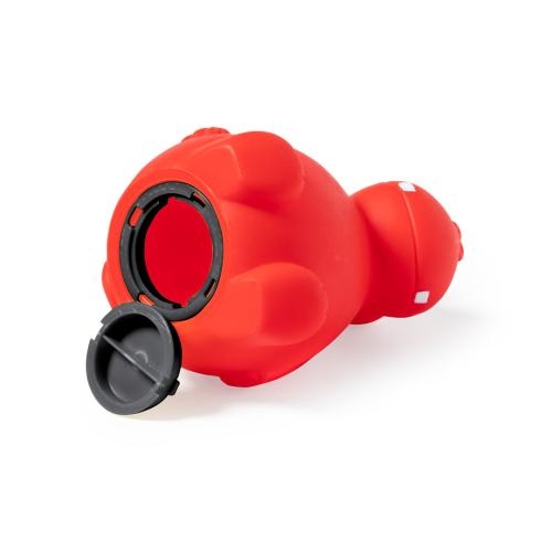 Spaarpot Hippo rood