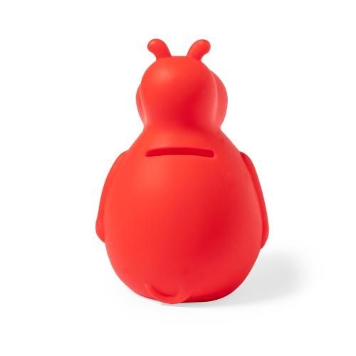 Spaarpot Hippo rood
