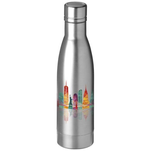 Vasa koper vacuüm geïsoleerde drinkfles zilver