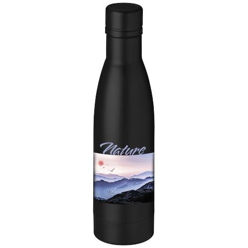 Vasa koper vacuüm geïsoleerde drinkfles zwart
