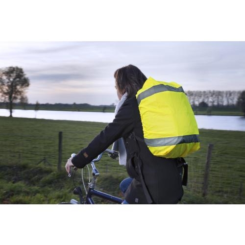 Veiligheidscover rugzak geel