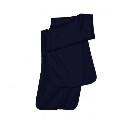 Fleece sjaal 200 grams navy