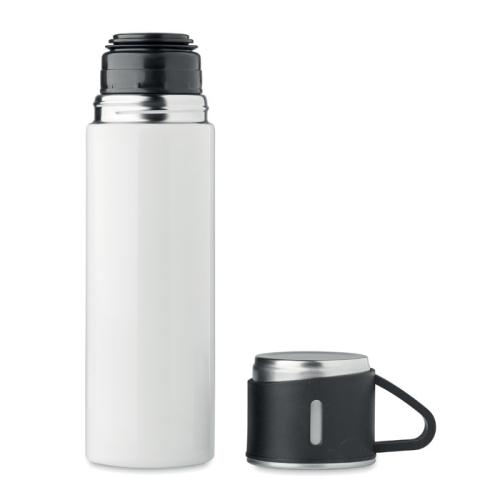 Dubbelwandige fles 420 ml Tonia wit