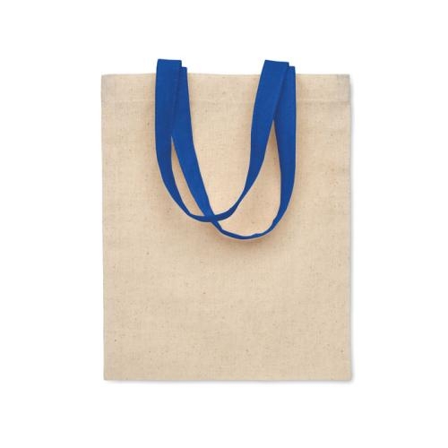 Kleine katoenen tas Chisai royal blue