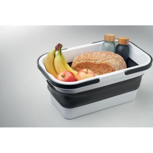 Opvouwbare picknickmand Cesta wit
