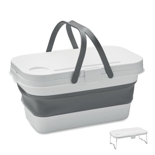 Opvouwbare picknickmand Cesta wit