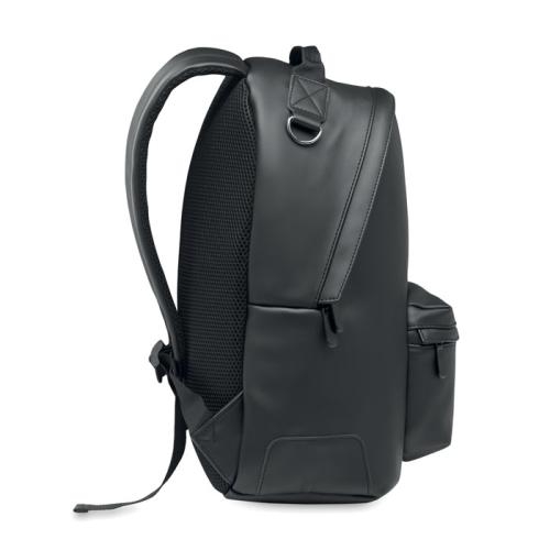 PU 15 inch laptoprugzak Bai zwart