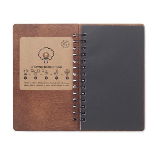A5 berken GROWBOOK™ Savage bruin
