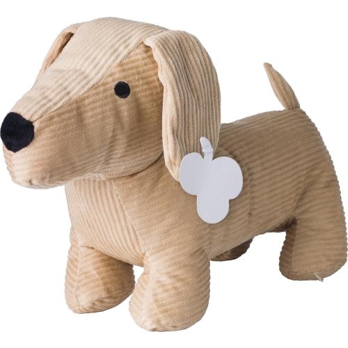 Pluche knuffelhond Liza bruin