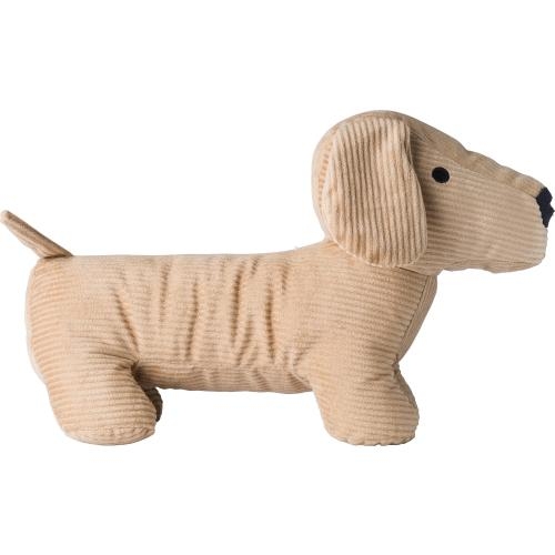 Pluche knuffelhond Liza bruin