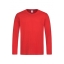 T-shirt Classic bedrukken met logo scarlet red,l