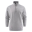 Sweatshirt Rounders half zip grijs gemeleerd,2xl