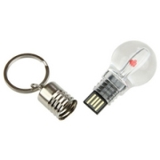USB stick Lamp transparant,-4gb