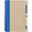 A5 gerecycled notitieboekje met pen lichtblauw