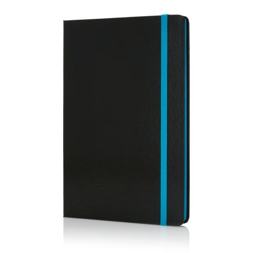 A5 notitieboek met gekleurde zijde